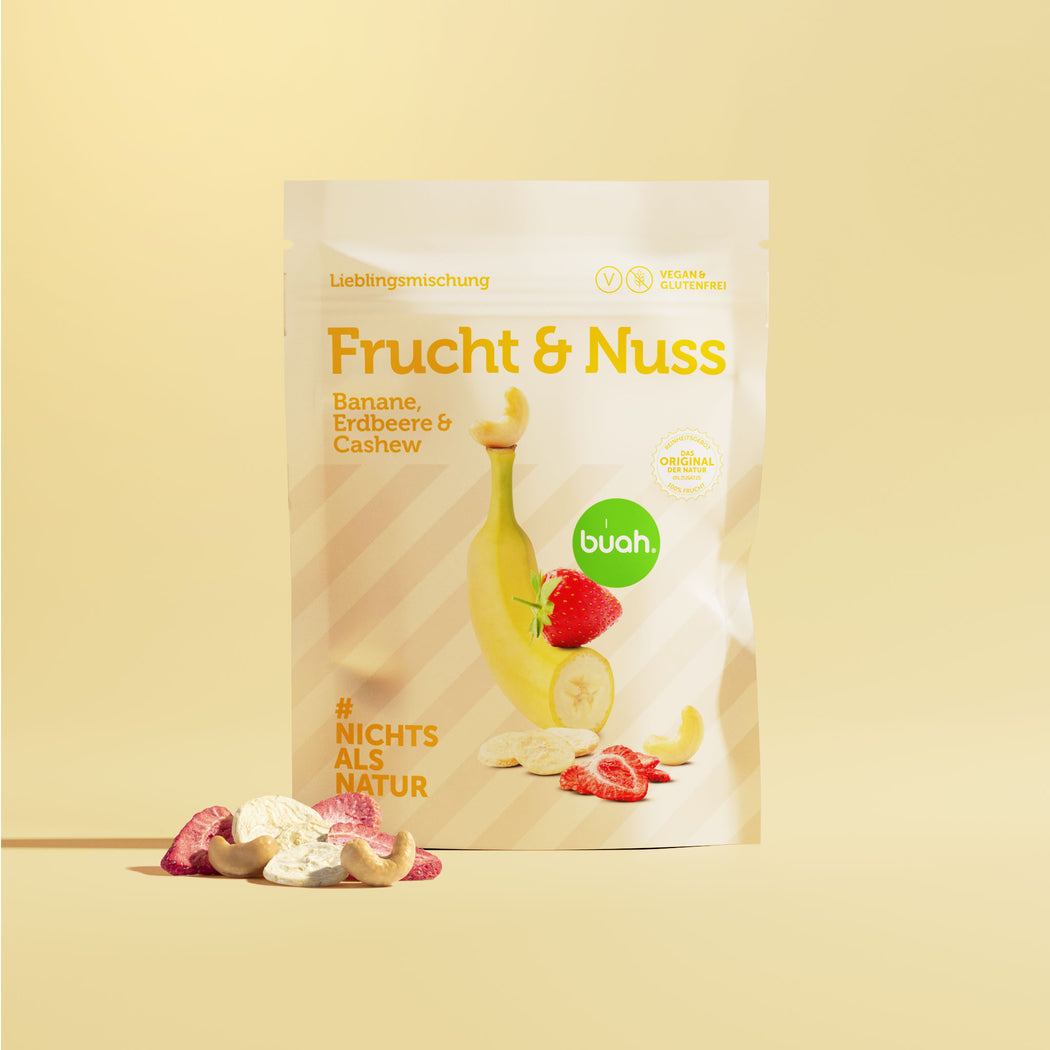 select-Frucht & Nuss Mischung Banane, Erdbeere & Cashew