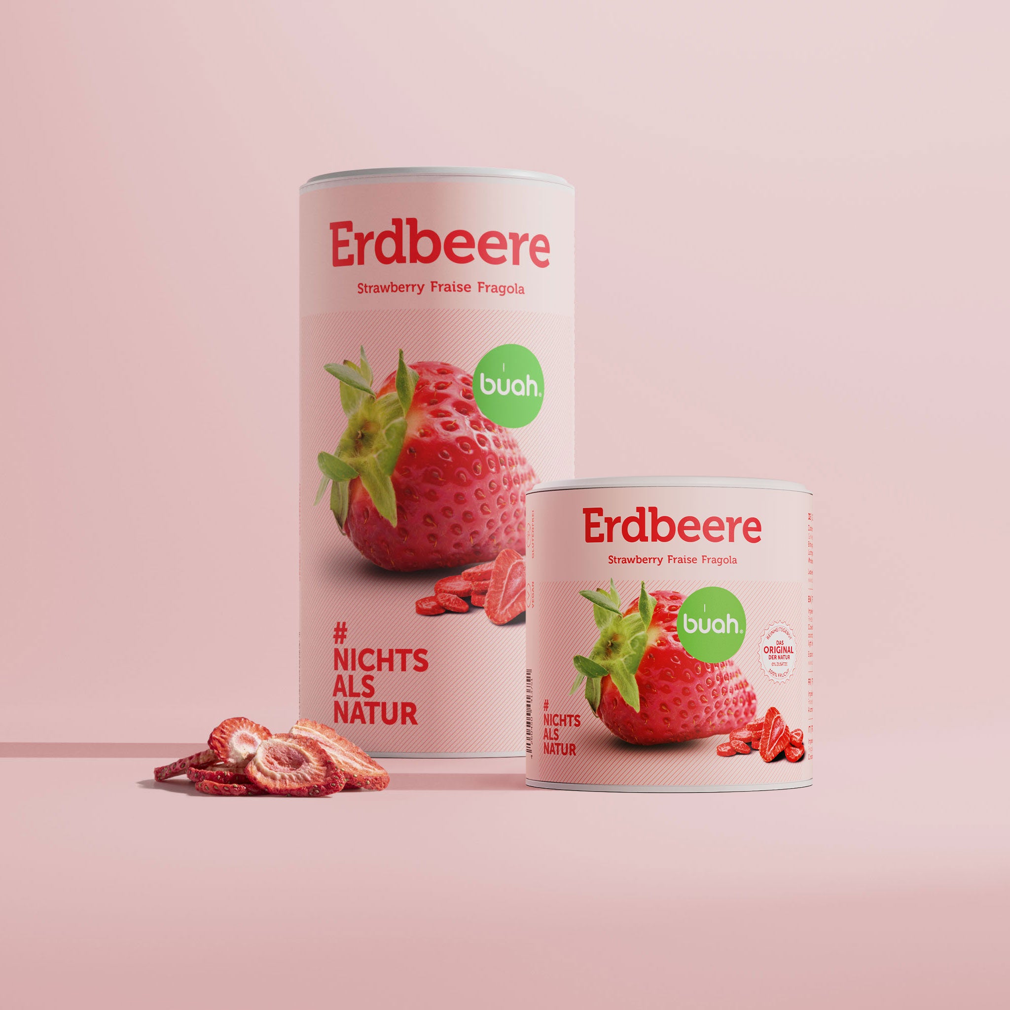 Gefriergetrocknete Erdbeeren Maxipack