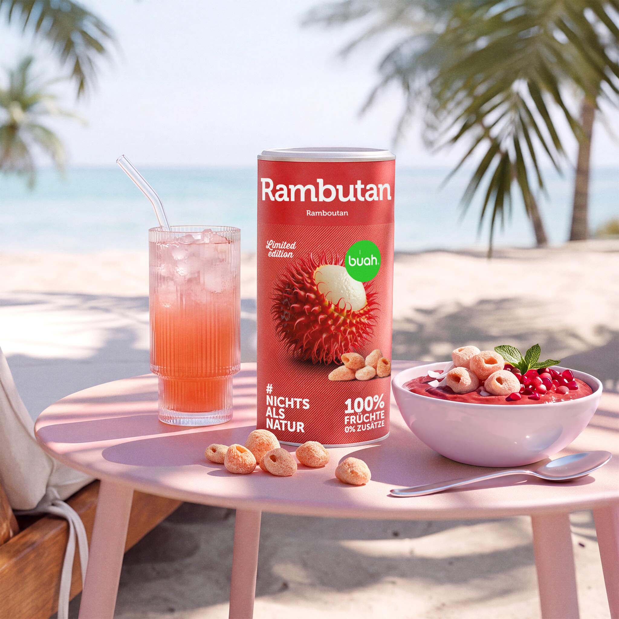 Gefriergetrocknete Rambutan
